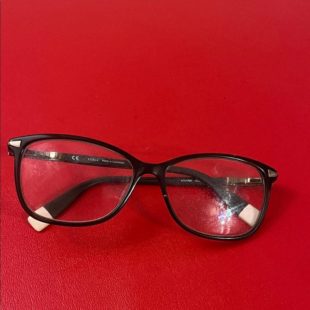 Furla Eyeglasses, Frames Only, VFU170K 135, Plastic, Cambodia Eyeglasses